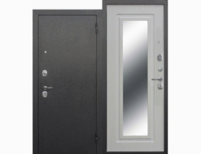 Входная дверь в квартиру с зеркалом Царь Ф