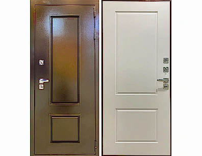 Входная дверь в дом с терморазрывом Филин М