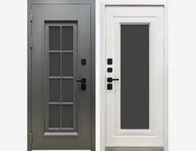 Входная дверь в квартиру Стеклопакет Титан Б