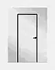 Межкомнатная дверь Invisible внутреннtе открывание Межкомнатная дверь Invisible внутреннtе открывание