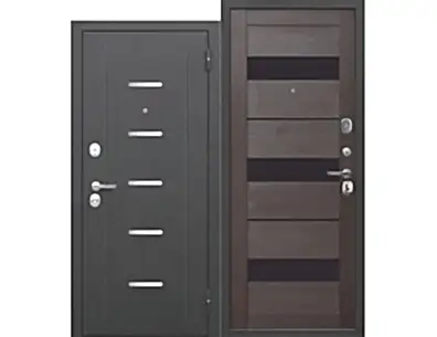 Входная дверь в квартиру 7,5 Гардо со стеклом Ф