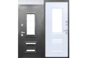 Входная дверь с терморазрывом Продверь Стеклопакет 11 Графит