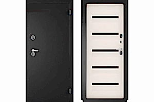 Входная уличная дверь с терморазрывом Нордо Милк П